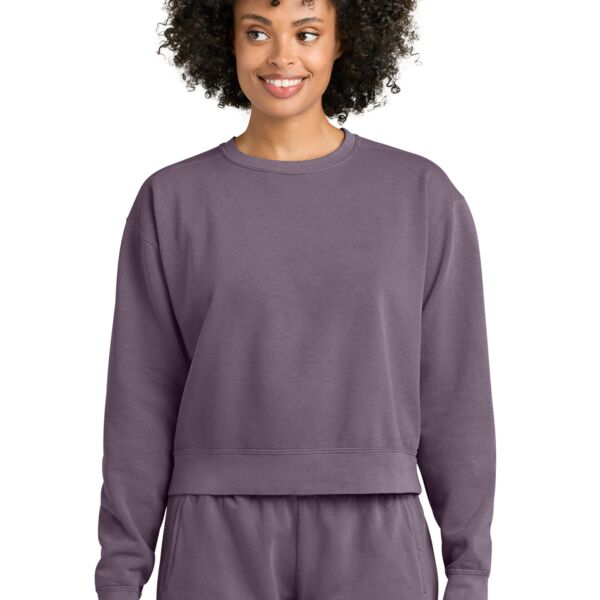 Women's Mid Length Crewneck Sweatshirt Thumbnail