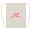 Canvas Drawstring Backpack Thumbnail