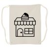 Canvas Drawstring Backpack Thumbnail